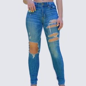 American Eagle super stretch hi-rise jeggings